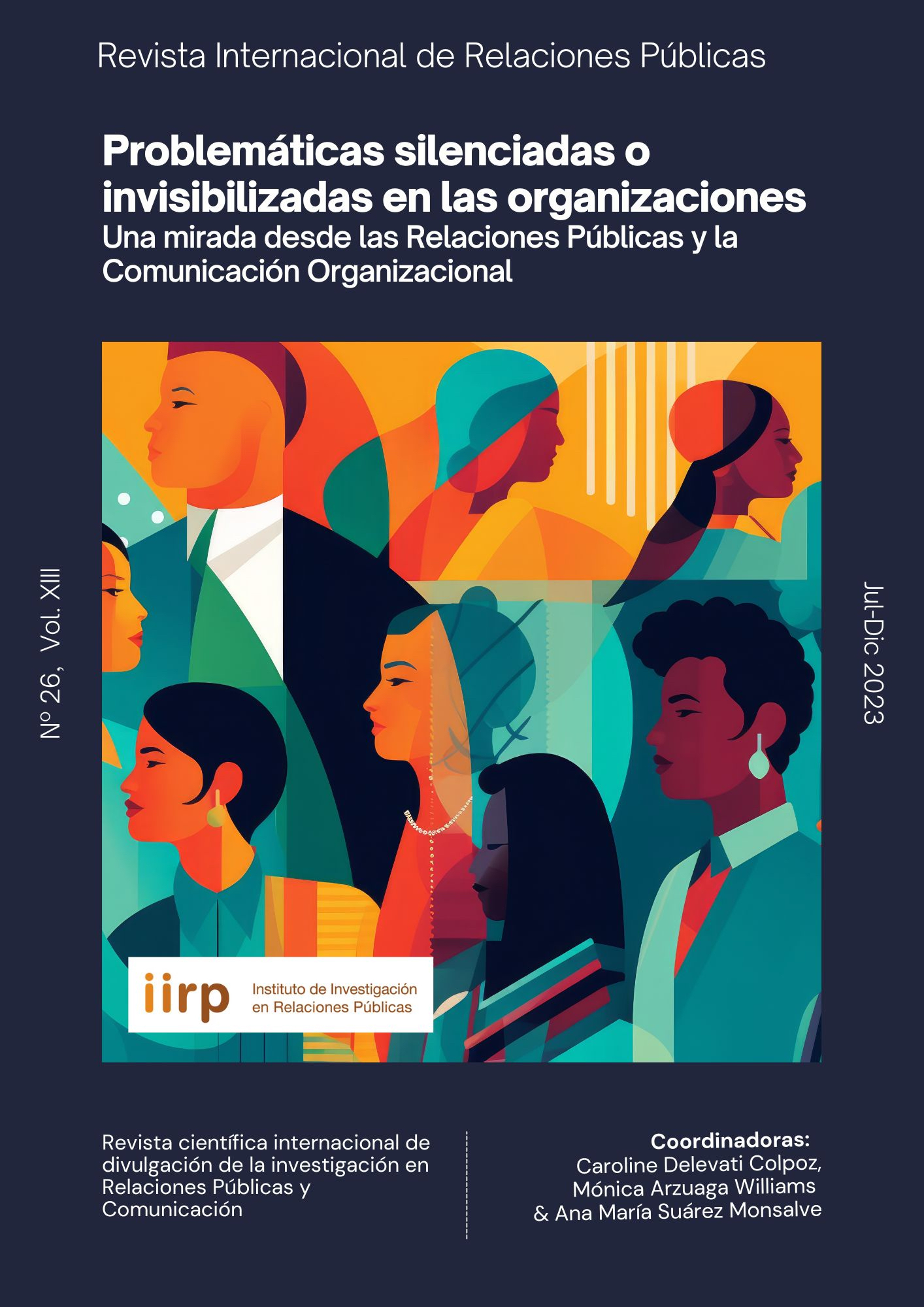 Portada Número 26 (Vol. 13) de la Revista Internacional de Relaciones Públicas