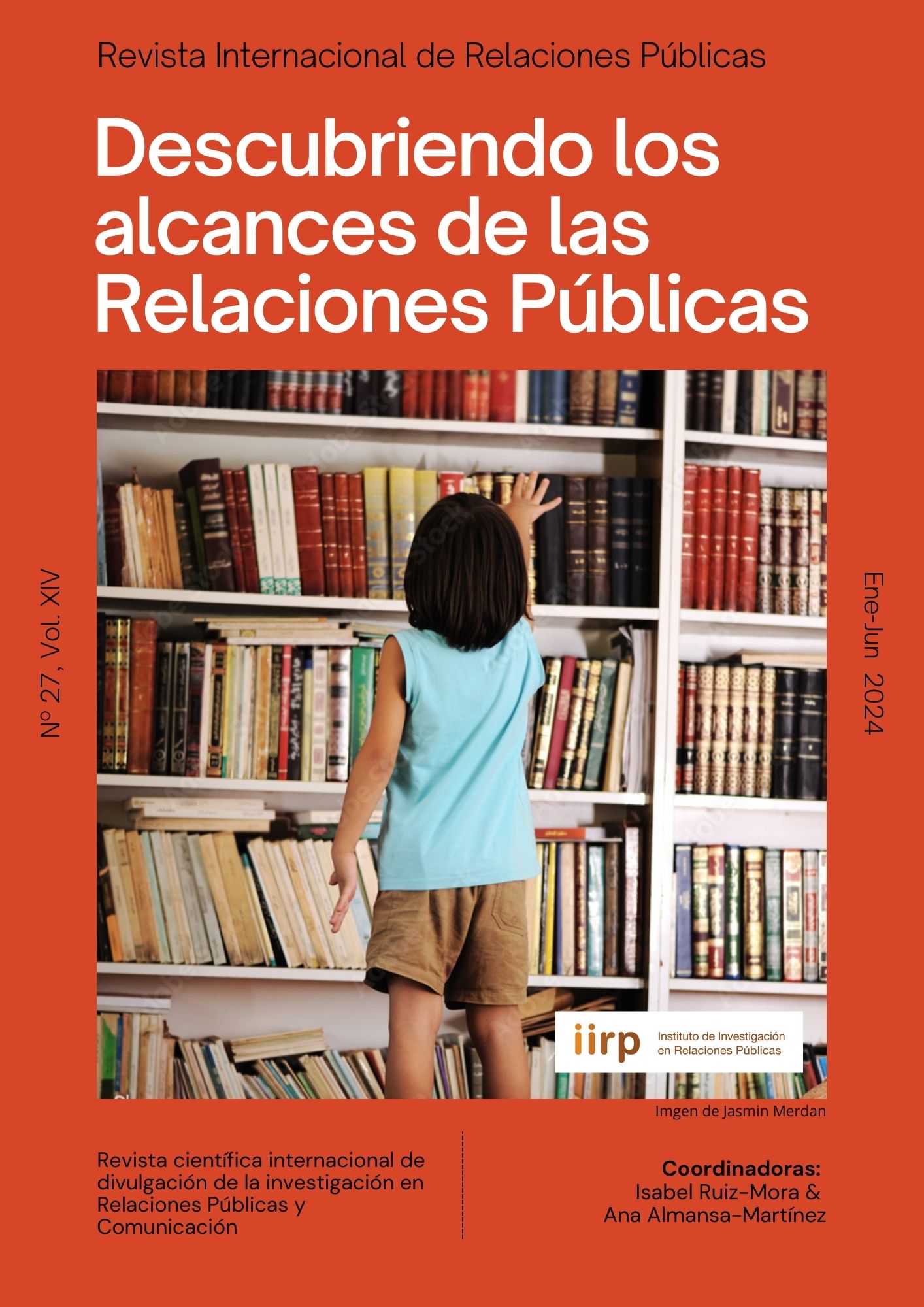 Portada Número 27 (Vol. 14) de la Revista Internacional de Relaciones Públicas